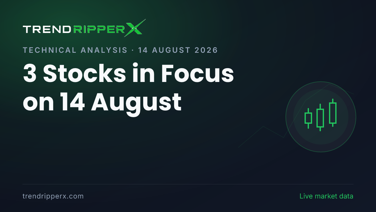 3 Stocks in Focus on 14 August: Radico Khaitan, Paytm and DLF Show Positive Technical Setup