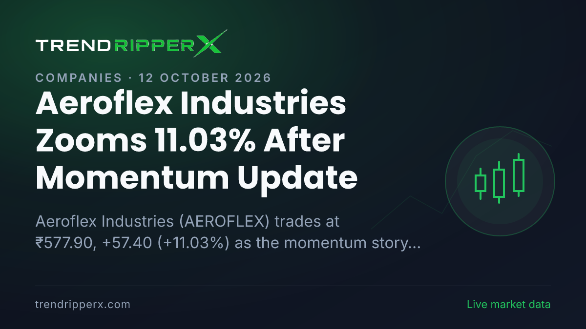 Aeroflex Industries Zooms 11.03% After Momentum Update — Levels, Volumes and the Follow-Up to Track