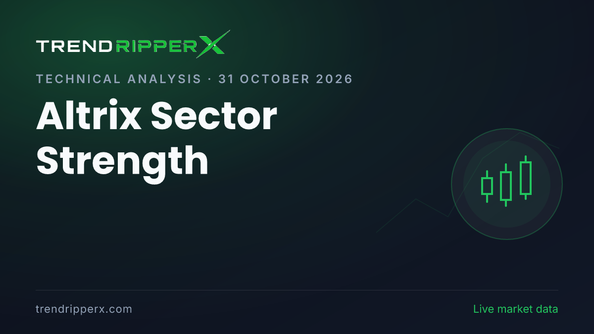 Altrix Sector Strength (Week of 31 October 2026): Technology Leads With 5 Positive Readings