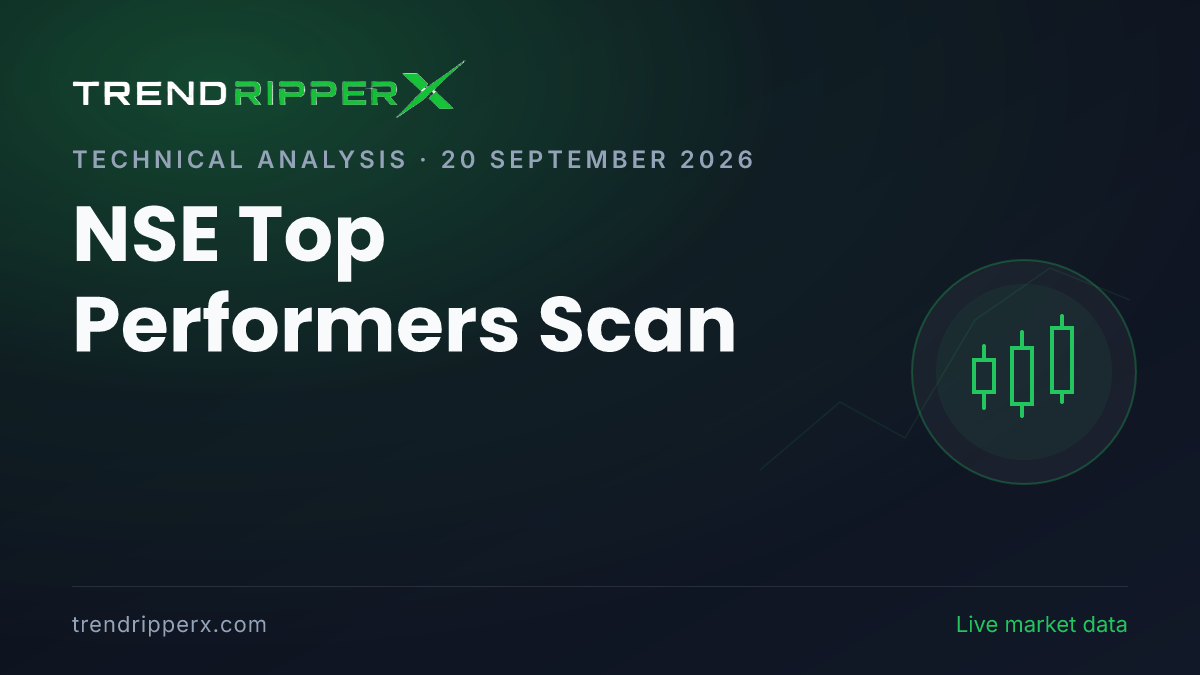 NSE Top Performers Scan: ALKALI Leads Gainers as 3 of Top 15 Flag Positive