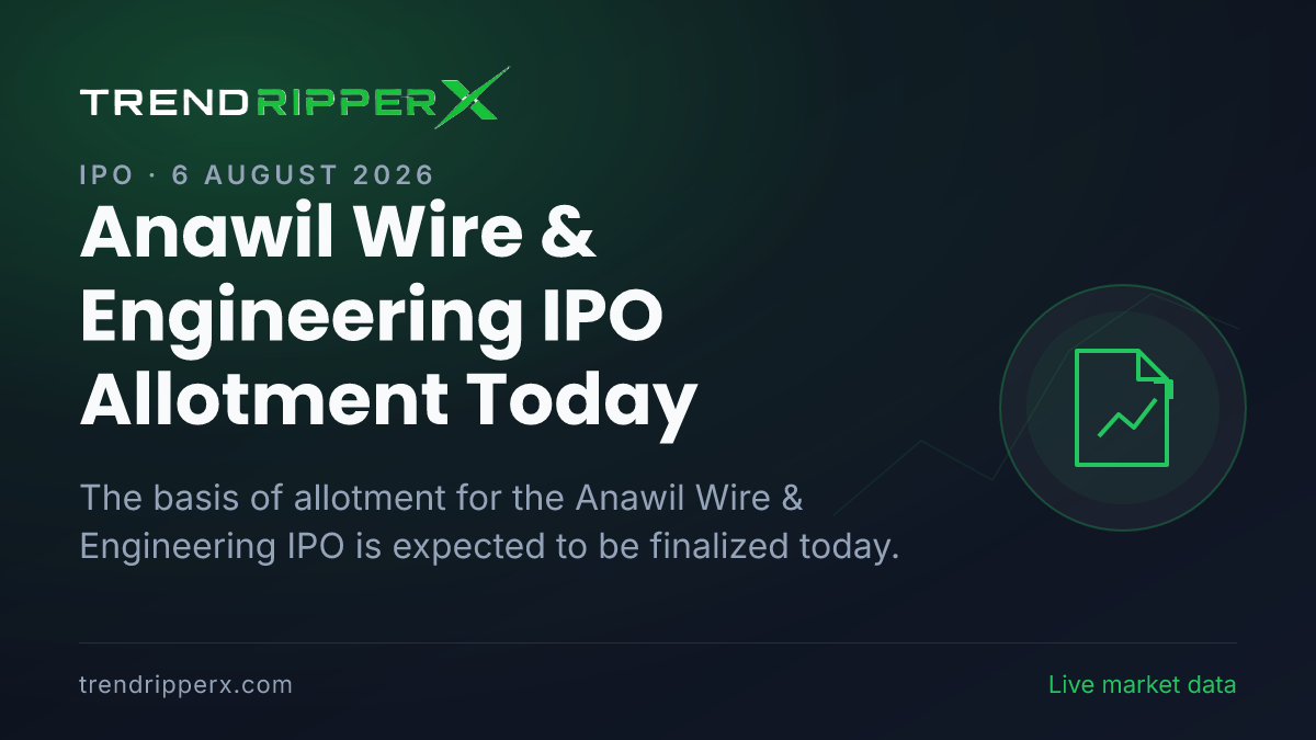 Anawil Wire & Engineering IPO Allotment Today: Check Latest GMP, Subscription & Allotment Status