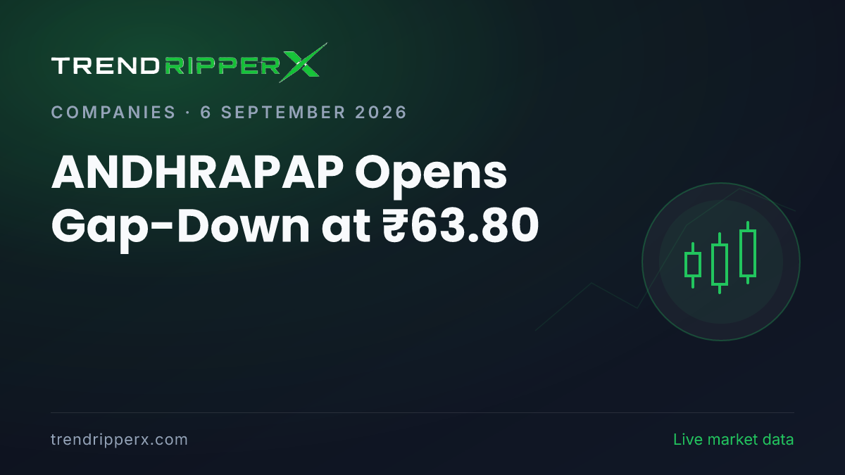 ANDHRAPAP Opens Gap-Down at ₹63.80: Inside the Regulatory Story Moving Andhra Paper Shares