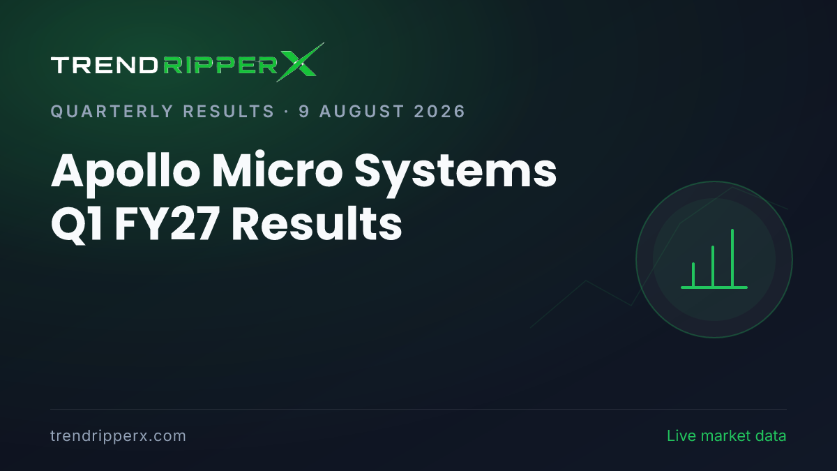 Apollo Micro Systems Q1 FY27 Results: Revenue Jumps 88% to ₹251 Crore, PAT Rises 43%