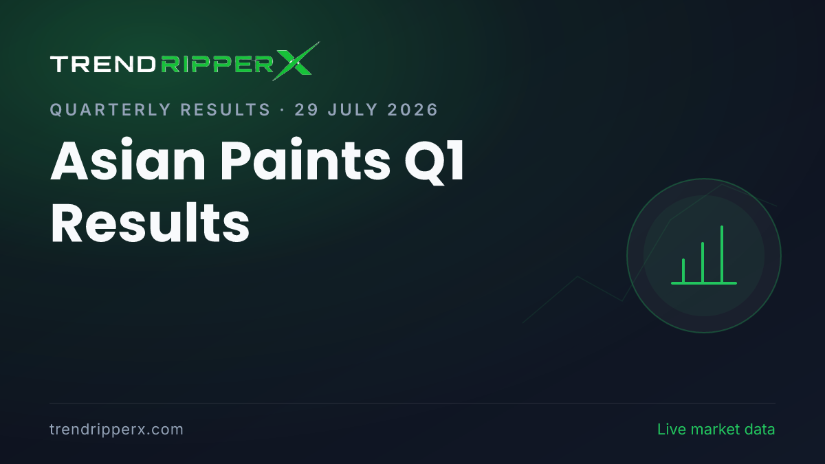 Asian Paints Q1 Results: Stock Jumps 5% After Earnings Beat, Revenue Rises 18%