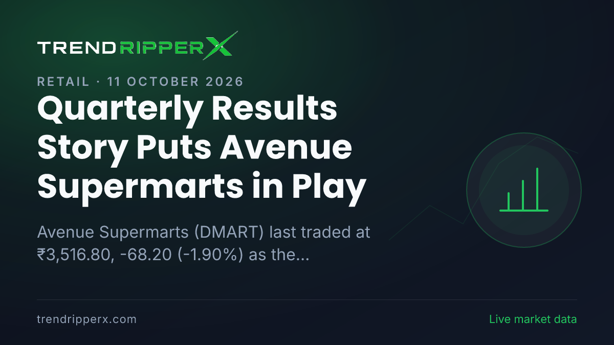 Quarterly Results Story Puts Avenue Supermarts in Play: Share Price Slipped to 52-Week Low, and Here Is the Arithmetic