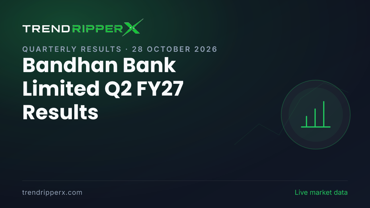 Bandhan Bank Limited Q2 FY27 Results: Net Profit ₹622 cr, Revenue from operations ₹5,754 cr