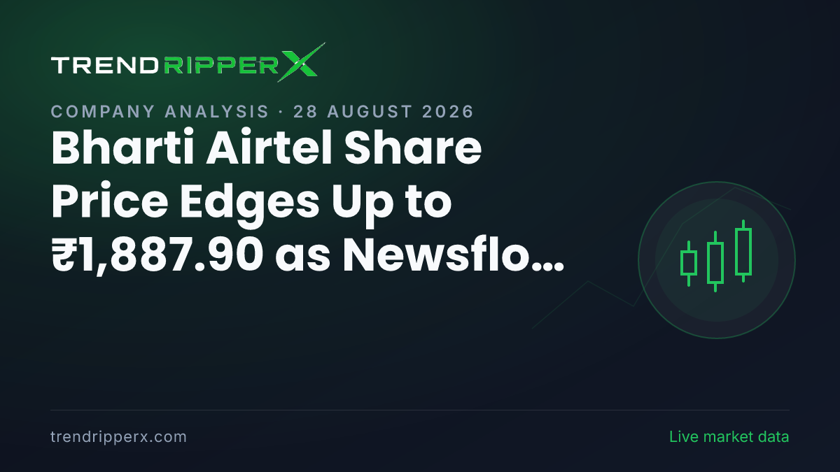 Bharti Airtel Share Price Edges Up to ₹1,887.90 as Newsflow Builds Around the Stock