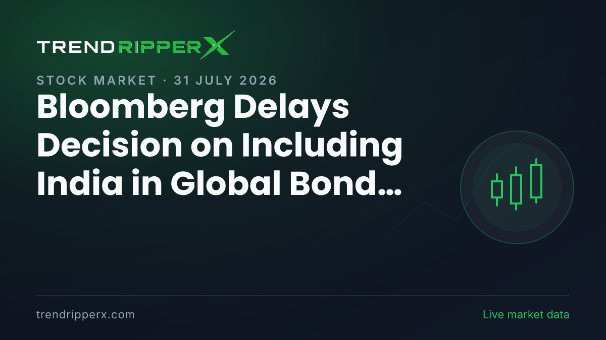 Bloomberg Delays Decision on Including India in Global Bond Index Despite Major Market Reforms