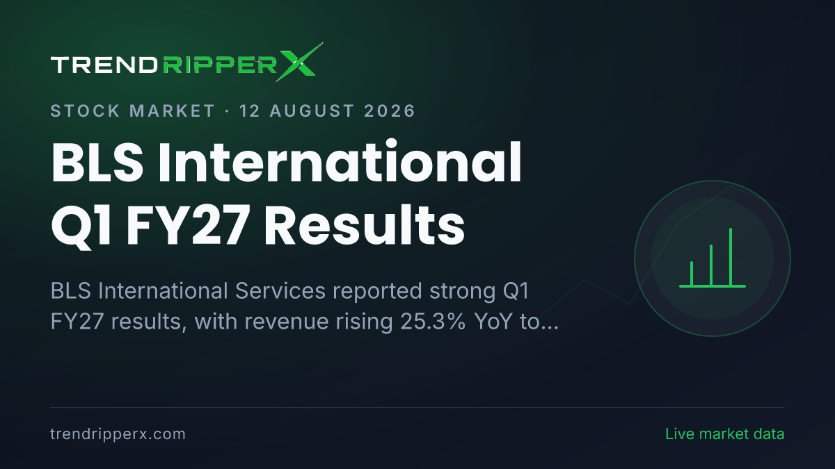 BLS International Q1 FY27 Results: Nuvama Sees 66% Upside, Revenue Rises 25% to ₹891 Crore