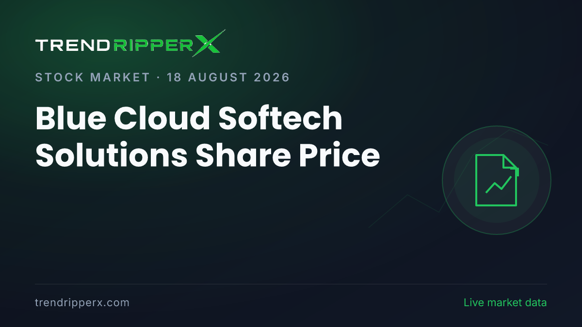 Blue Cloud Softech Solutions Share Price: Small-Cap IT Stock Gains 3% After NSE Listing