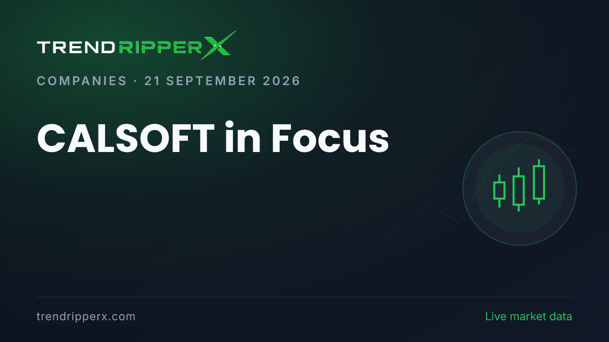 CALSOFT in Focus: California Software Share Price Jumped 4.74% to ₹41.14 on Rising Newsflow