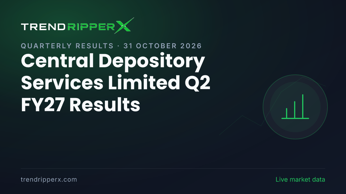 Central Depository Services (India) Limited Q2 FY27 Results: Net Profit ₹173 cr