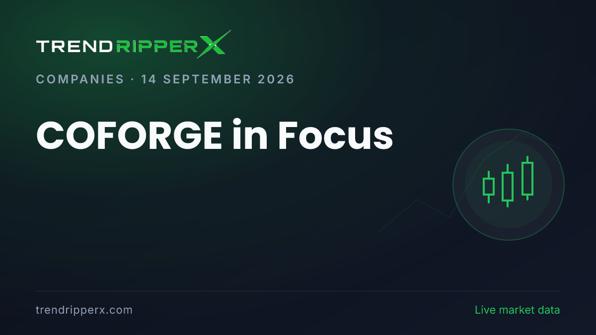 COFORGE in Focus: Coforge Share Price Opens Gap-Down at ₹1,807.30 on Rising Newsflow
