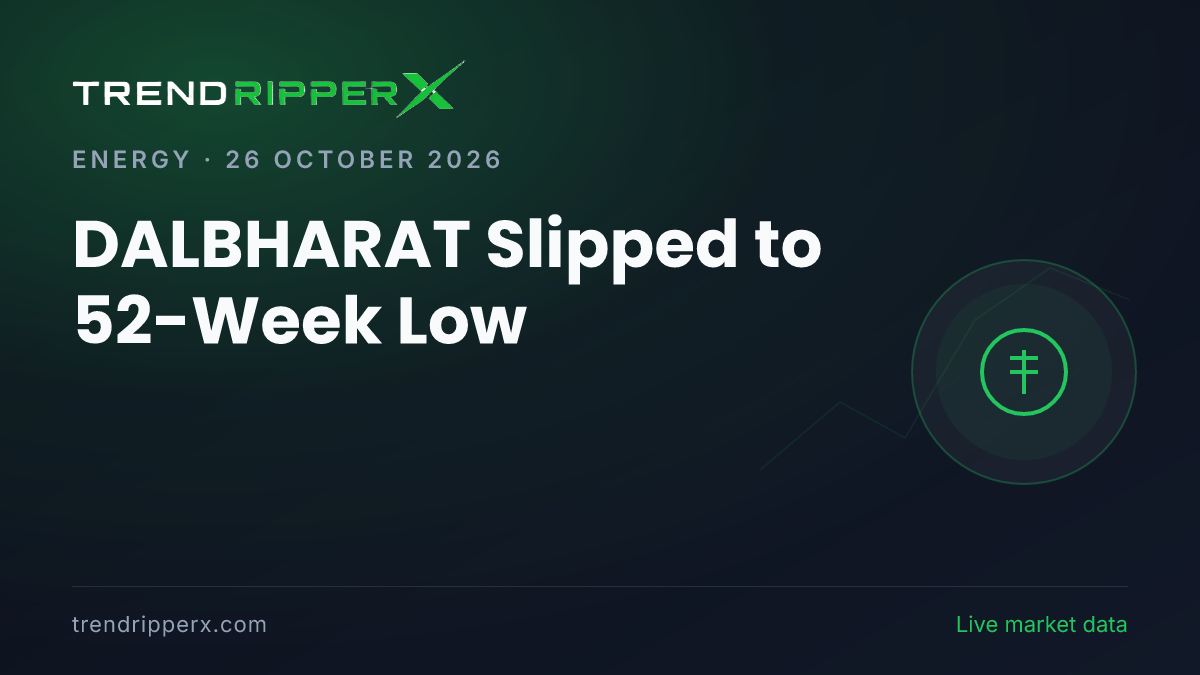 DALBHARAT Slipped to 52-Week Low: Inside the Corporate Action Story Moving Dalmia Bharat Shares