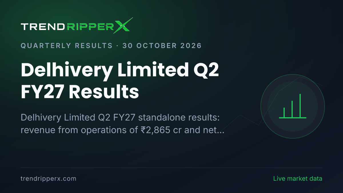 Delhivery Limited Q2 FY27 Results: Net Profit ₹66.67 cr