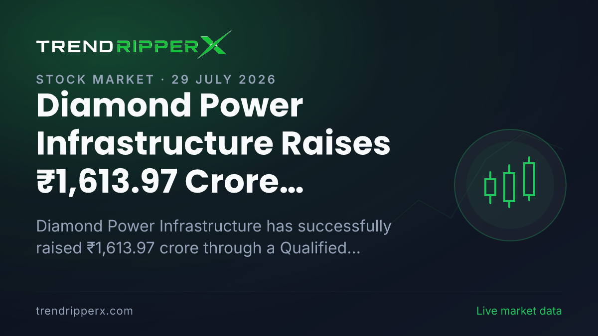 Diamond Power Infrastructure Raises ₹1,613.97 Crore Through QIP; Allots 7.11 Crore Shares at ₹227 Each