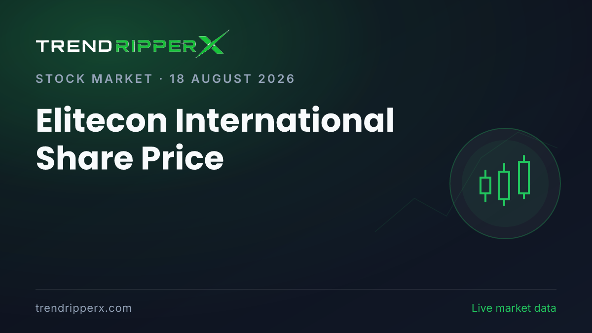 Elitecon International Share Price: Stock Trades Green Despite Weak Market Trends