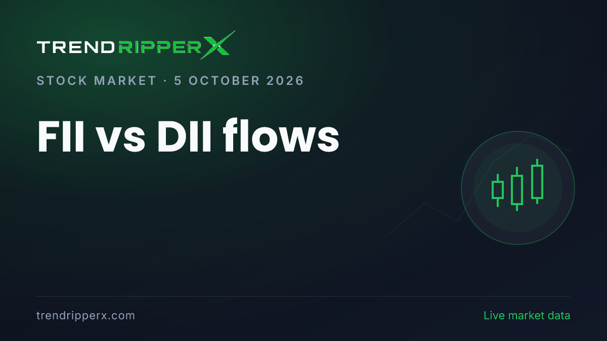 FII vs DII flows: what institutional money really tells you about the Nifty