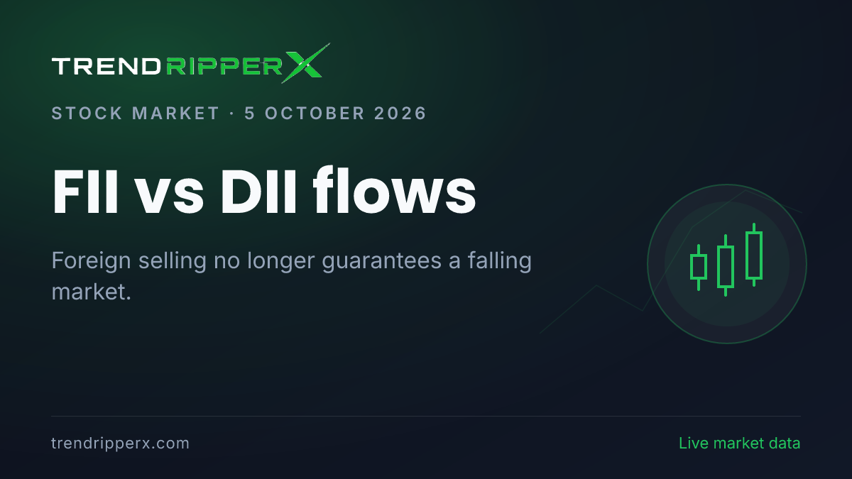 FII vs DII flows: what institutional money really tells you about the Nifty