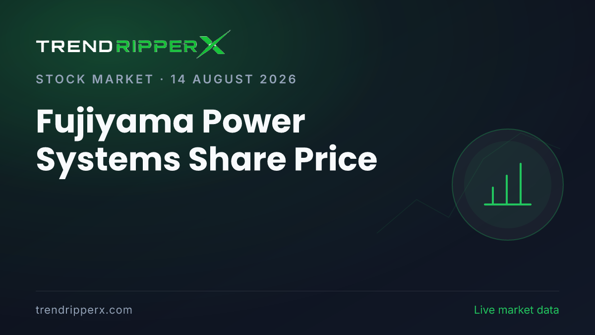 Fujiyama Power Systems Share Price: Stock Hits Record High After Strong Q1FY27 Results