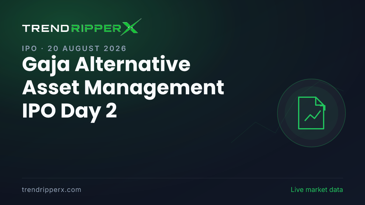 Gaja Alternative Asset Management IPO Day 2: Subscription, GMP and Key Details