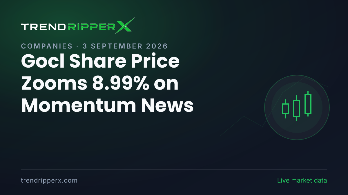 Gocl Share Price Zooms 8.99% on Momentum News — What It Means for Investors