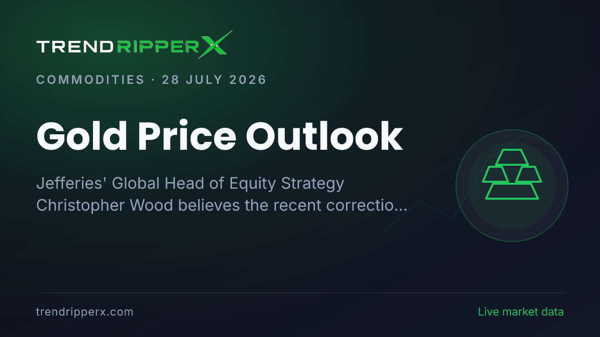 Gold Price Outlook: Jefferies' Christopher Wood Says It's Time to Buy Gold Again; Expects Bigger Rally Ahead