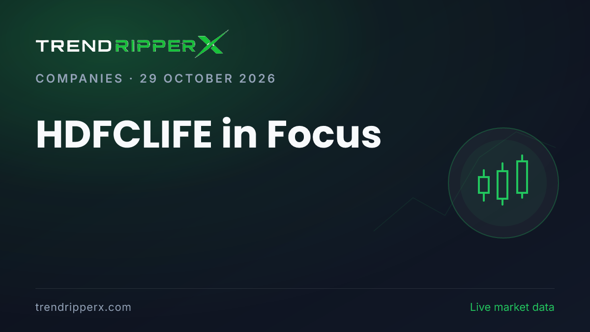 HDFCLIFE in Focus: HDFC Life Ins Share Price Traded Flat at ₹514.10 in the News Today