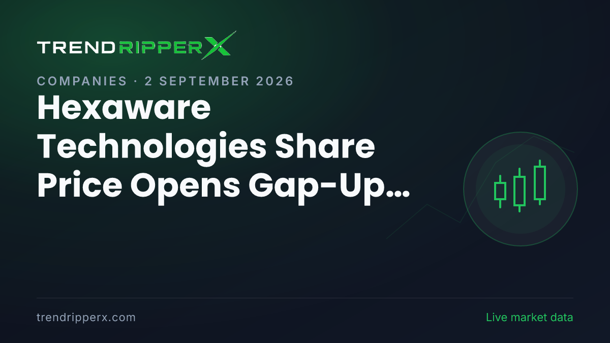 HEXT in Focus: Hexaware Technologies Share Price Opens Gap-Up at ₹552.80 on Rising Newsflow