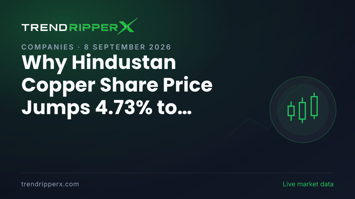 Why Hindustan Copper Share Price Jumps 4.73% to ₹534.40 Today: the Momentum Trigger, Explained