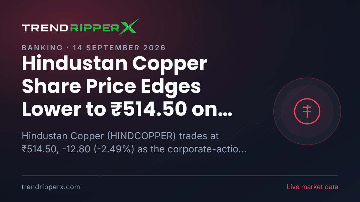 Hindustan Copper Share Price Edges Lower to ₹514.50 on Corporate Action News — What It Means for Investors