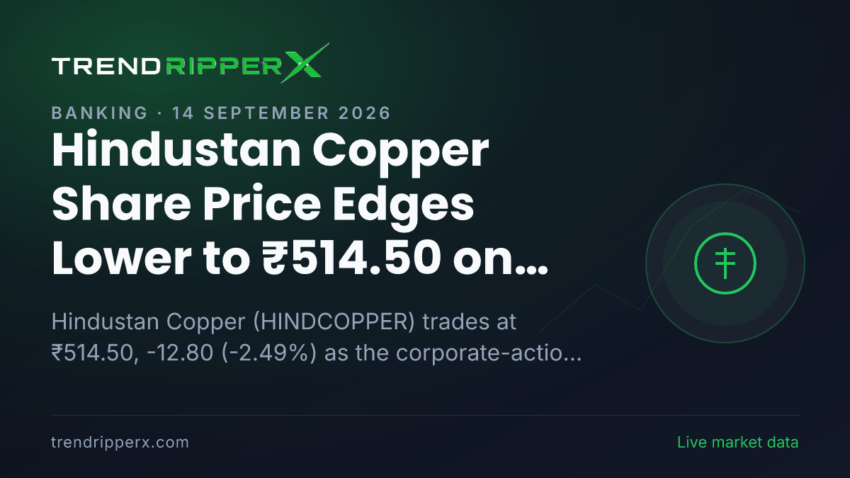 Hindustan Copper Share Price Edges Lower to ₹514.50 on Corporate Action News — What It Means for Investors