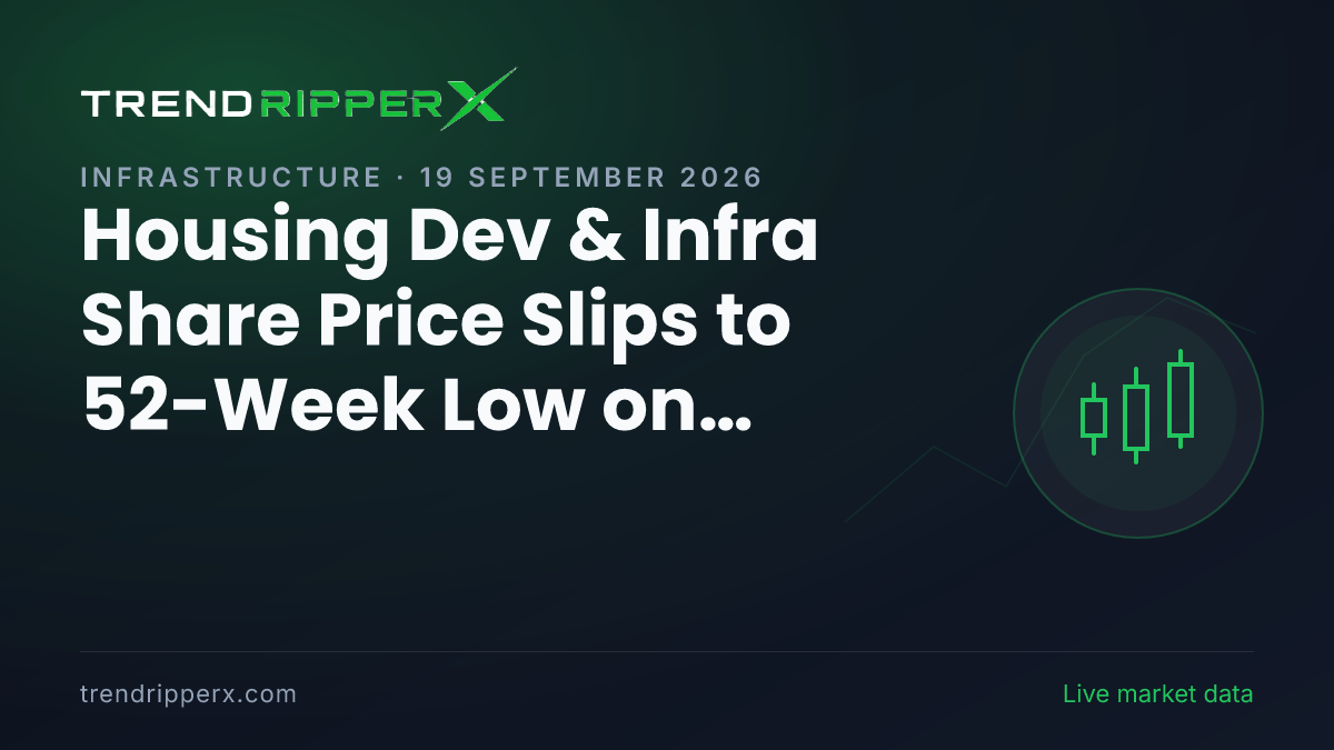 HDIL in Focus: Housing Dev & Infra Share Price Slips to 52-Week Low on Rising Newsflow