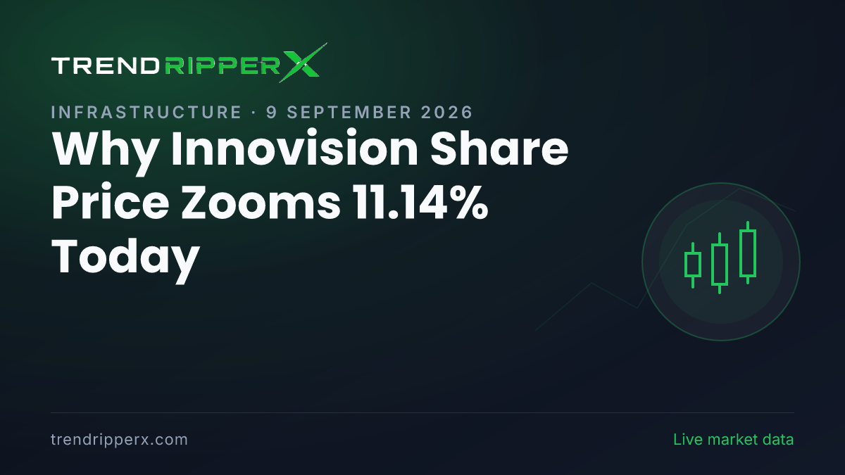 Why Innovision Share Price Zooms 11.14% Today: the Order Win Trigger, Explained