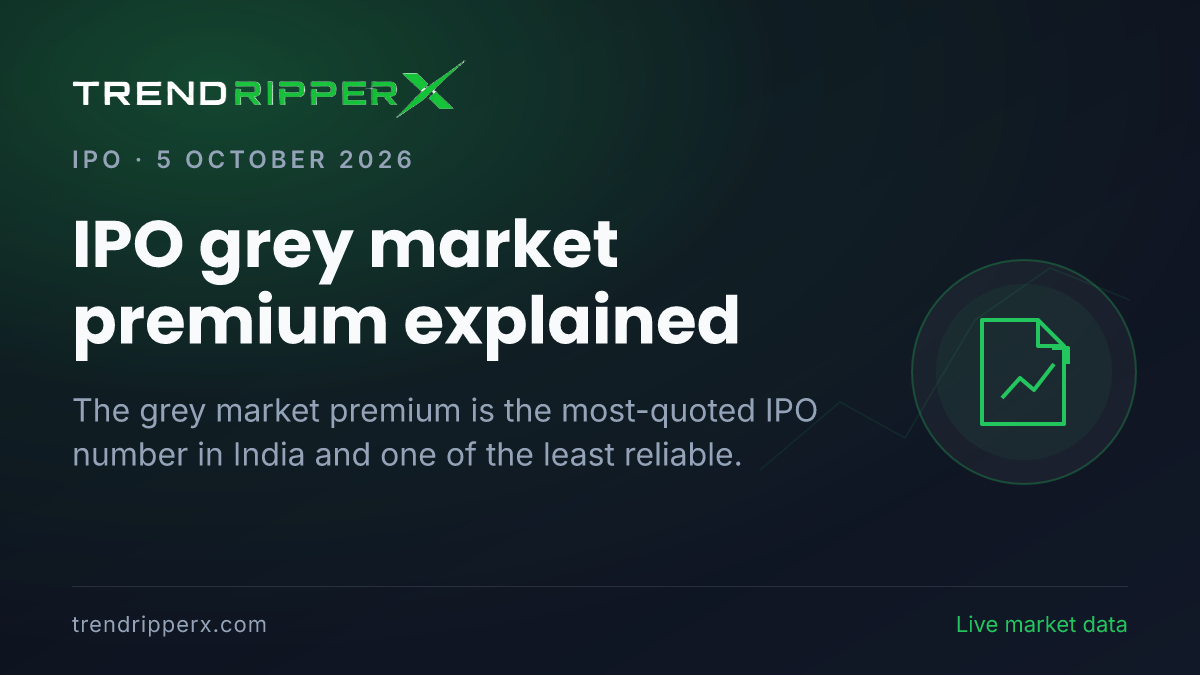IPO grey market premium explained: why GMP often misleads retail investors