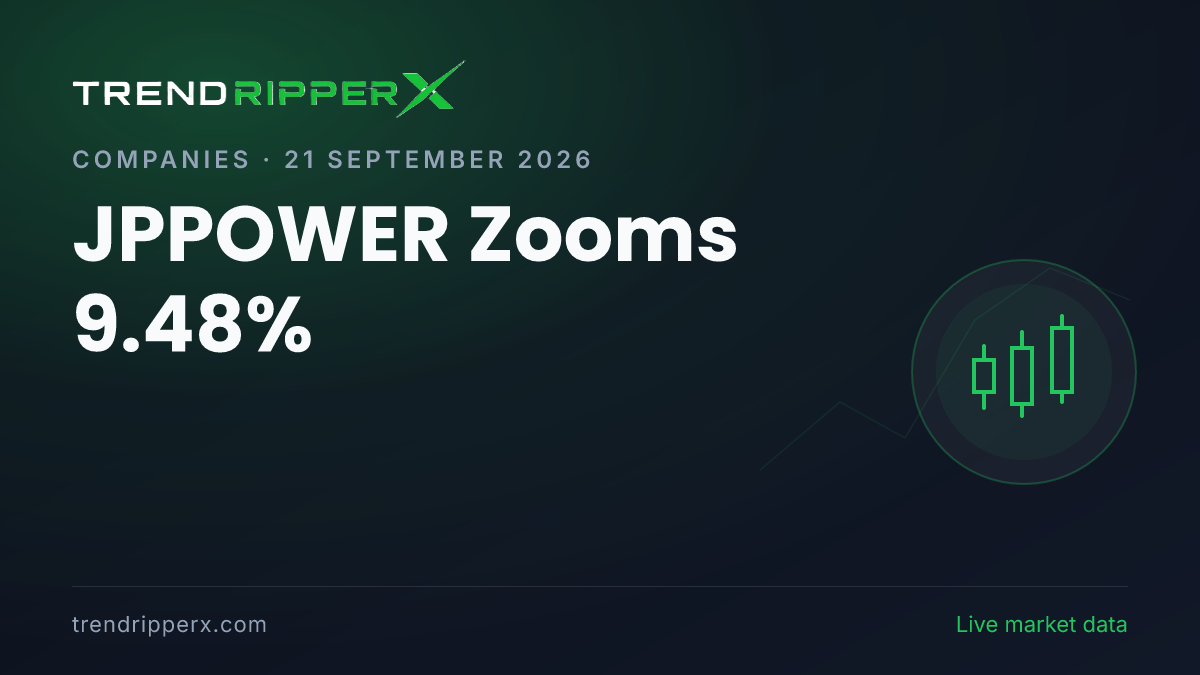 JPPOWER Zooms 9.48%: Inside the Momentum Story Moving Jaiprakash Power Ven. Shares