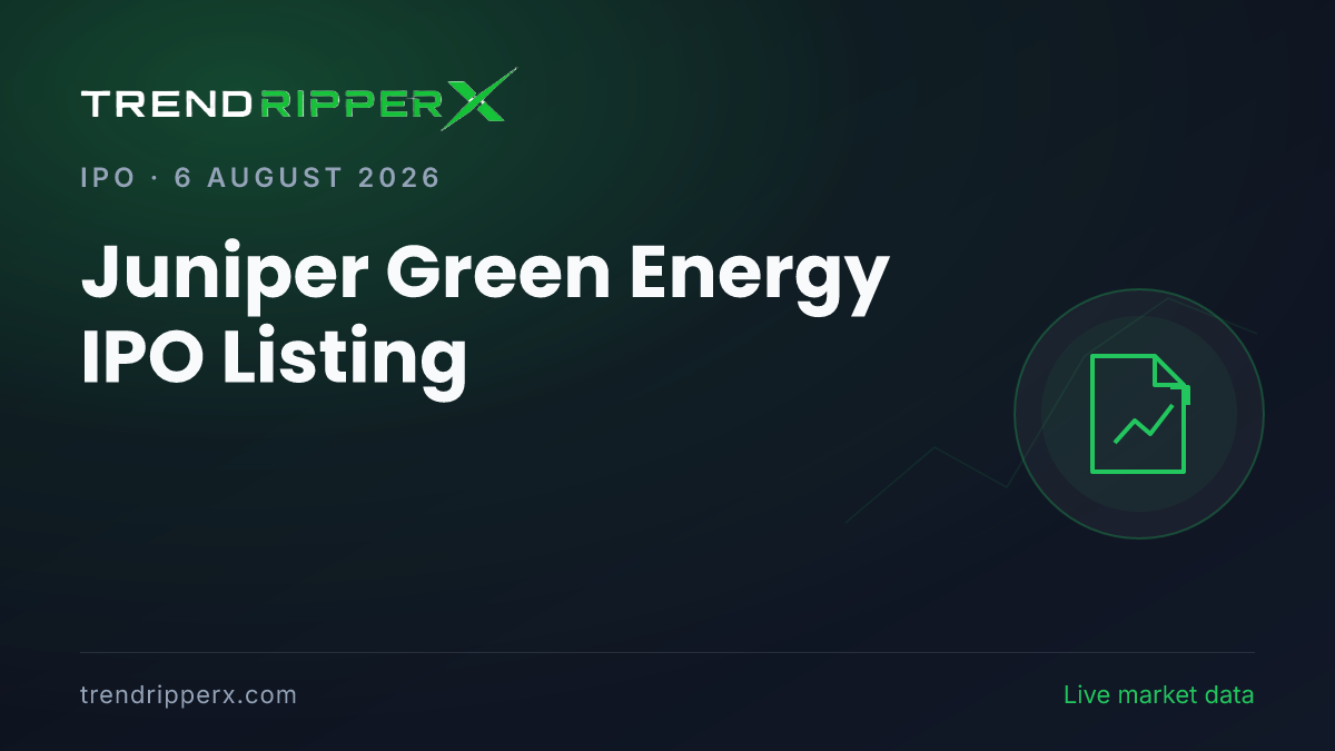 Juniper Green Energy IPO Listing: Shares Debut at 9% Premium Over Issue Price