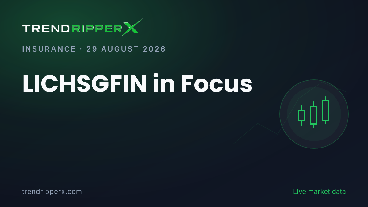 LICHSGFIN in Focus: LIC Housing Finance Share Price Trades Flat at ₹535.00 on Rising Newsflow
