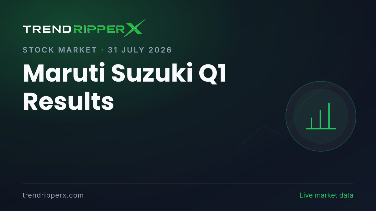 Maruti Suzuki Q1 Results: Profit Falls 9% YoY Despite Record Sales; Revenue Rises 36%