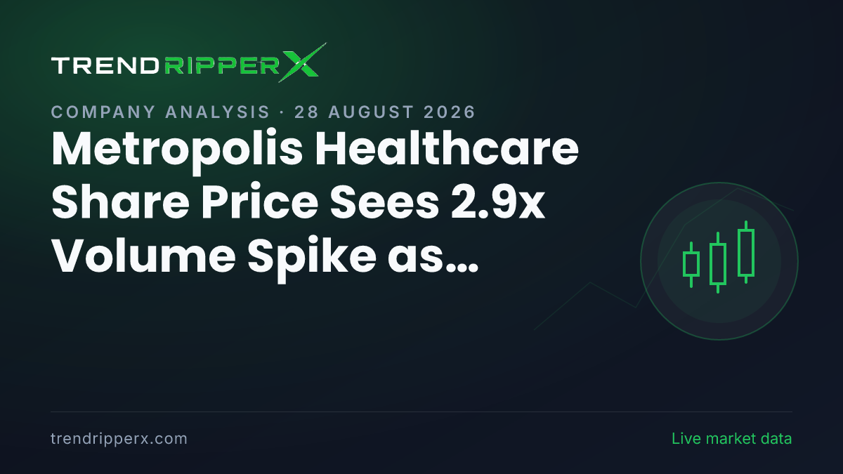 Metropolis Healthcare Share Price Sees 2.9x Volume Spike as Newsflow Builds Around the Stock