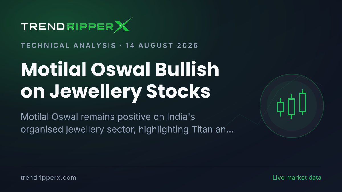 Motilal Oswal Bullish on Jewellery Stocks: Titan, Kalyan Jewellers Remain Top Picks