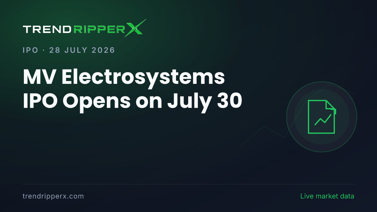 MV Electrosystems IPO Opens on July 30: 10 Key Things Investors Should Know Before Subscribing