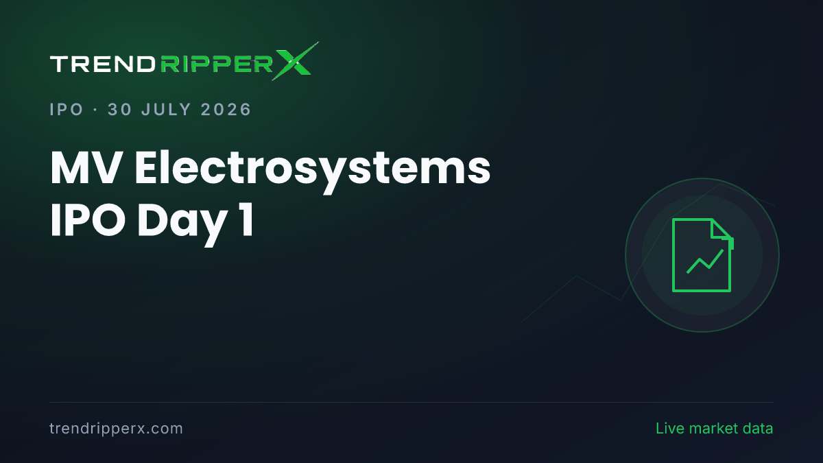 MV Electrosystems IPO Day 1: Issue Subscribed 3.87 Times, GMP Signals Nearly 28% Listing Premium