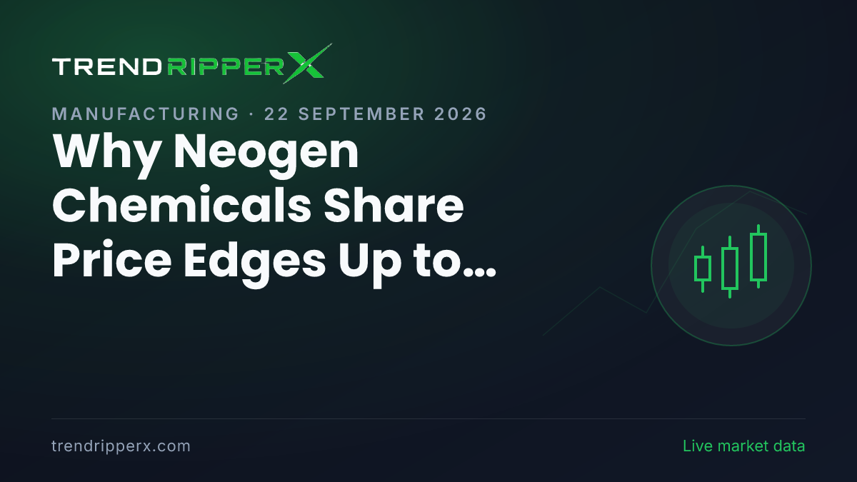 Why Neogen Chemicals Share Price Edges Up to ₹2,383.60 Today: the Fundraise Trigger, Explained
