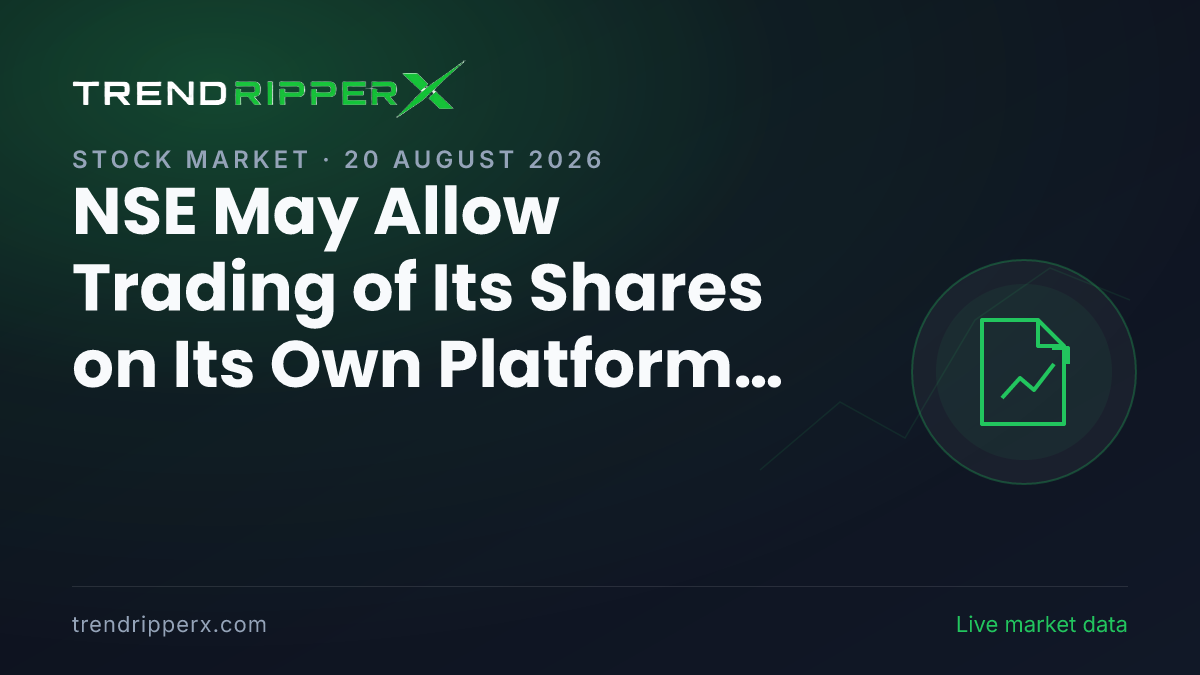NSE May Allow Trading of Its Shares on Its Own Platform After BSE Listing: What We Know
