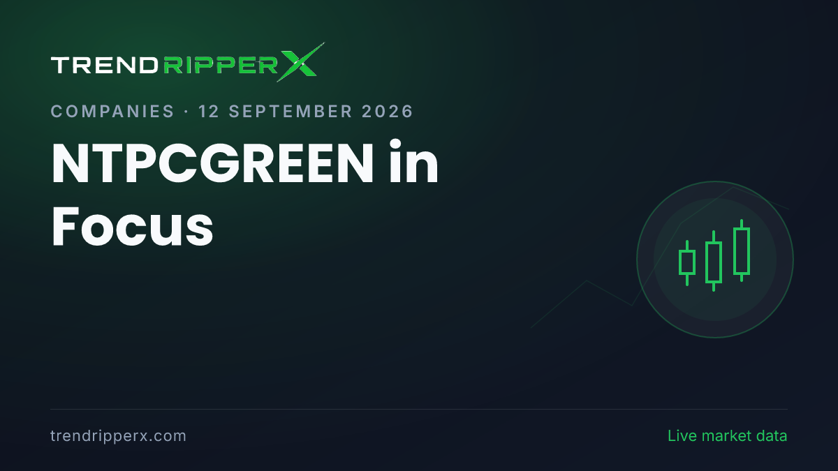 NTPCGREEN in Focus: NTPC Green Energy Share Price Edges Lower to ₹86.94 on Rising Newsflow