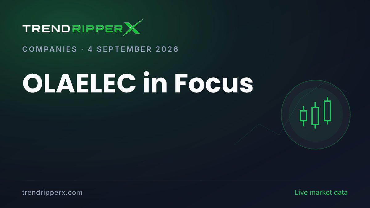 OLAELEC in Focus: Ola Electric Mobility Share Price Opens Gap-Down at ₹37.65 on Rising Newsflow