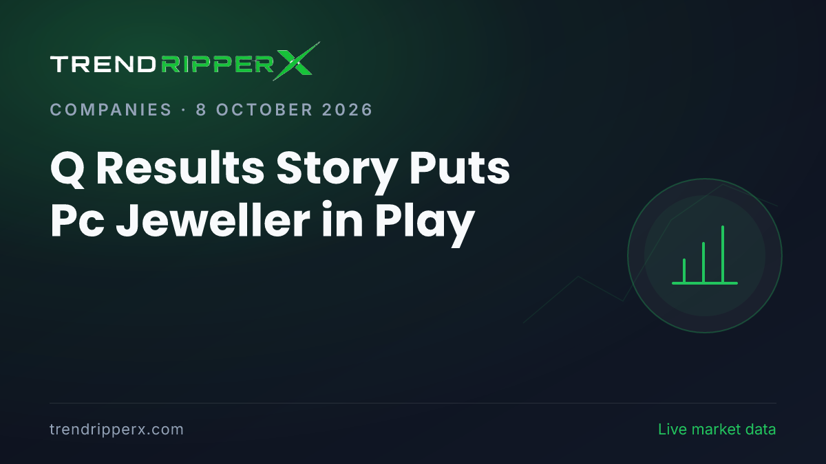 Q Results Story Puts Pc Jeweller in Play: Share Price Zooms 7.31%, and Here Is the Arithmetic