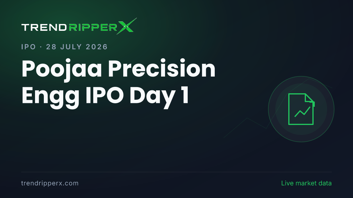 Poojaa Precision Engg IPO Day 1: Issue Subscribed 2.25x, GMP Signals 86% Listing Premium
