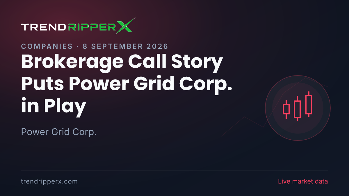Brokerage Call Story Puts Power Grid Corp. in Play: Share Price Edges Lower to ₹264.80, and Here Is the Arithmetic
